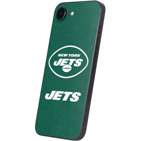 NFL New York Jets Distressed iPhone 16e Skin